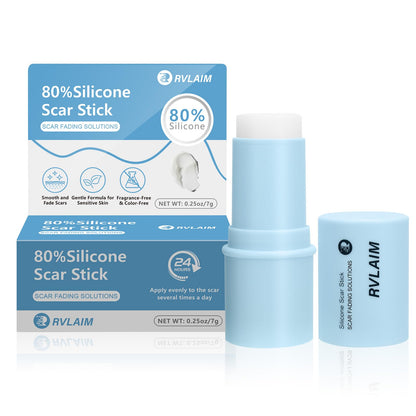 Rvlaim Silicone Scar Stick — 80% Silicone for Face & Body (7g)