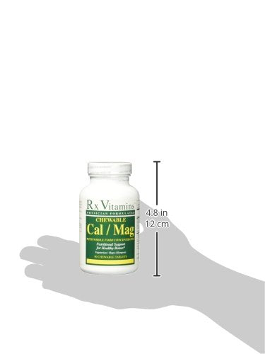 Rx Vitamins Chewable Calcium/Magnesium 90 Count – Vanilla Flavor