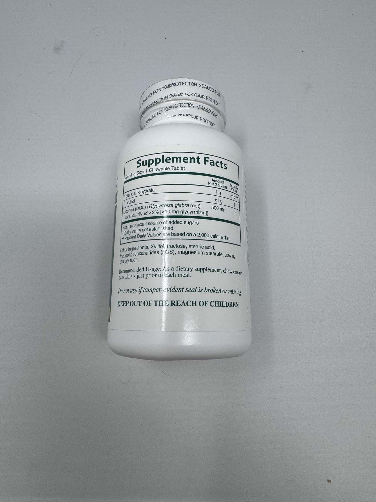 Rx Vitamins DGL Licorice 500 mg - 90 Tablets | Digestive Support