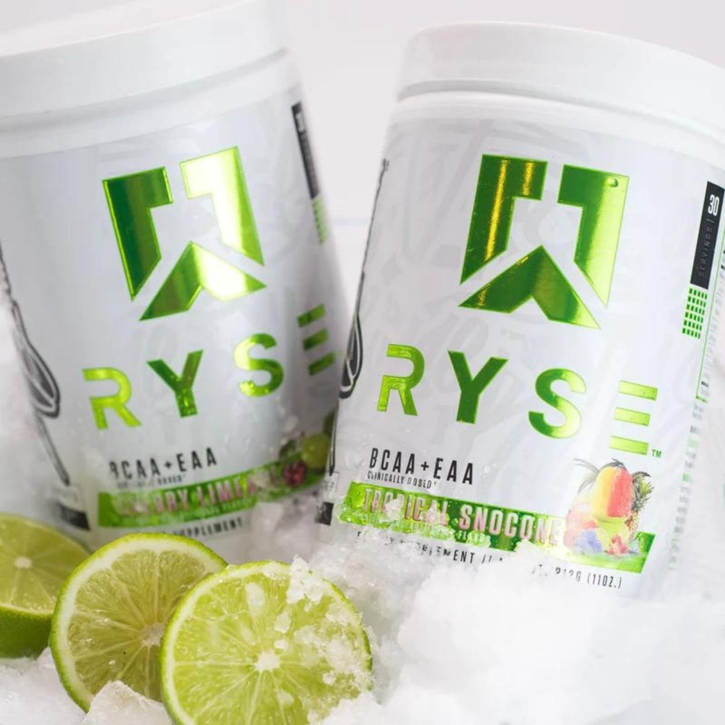 RYSE BCAA EAA Powder – Strawberry Pineapple | 30 Servings