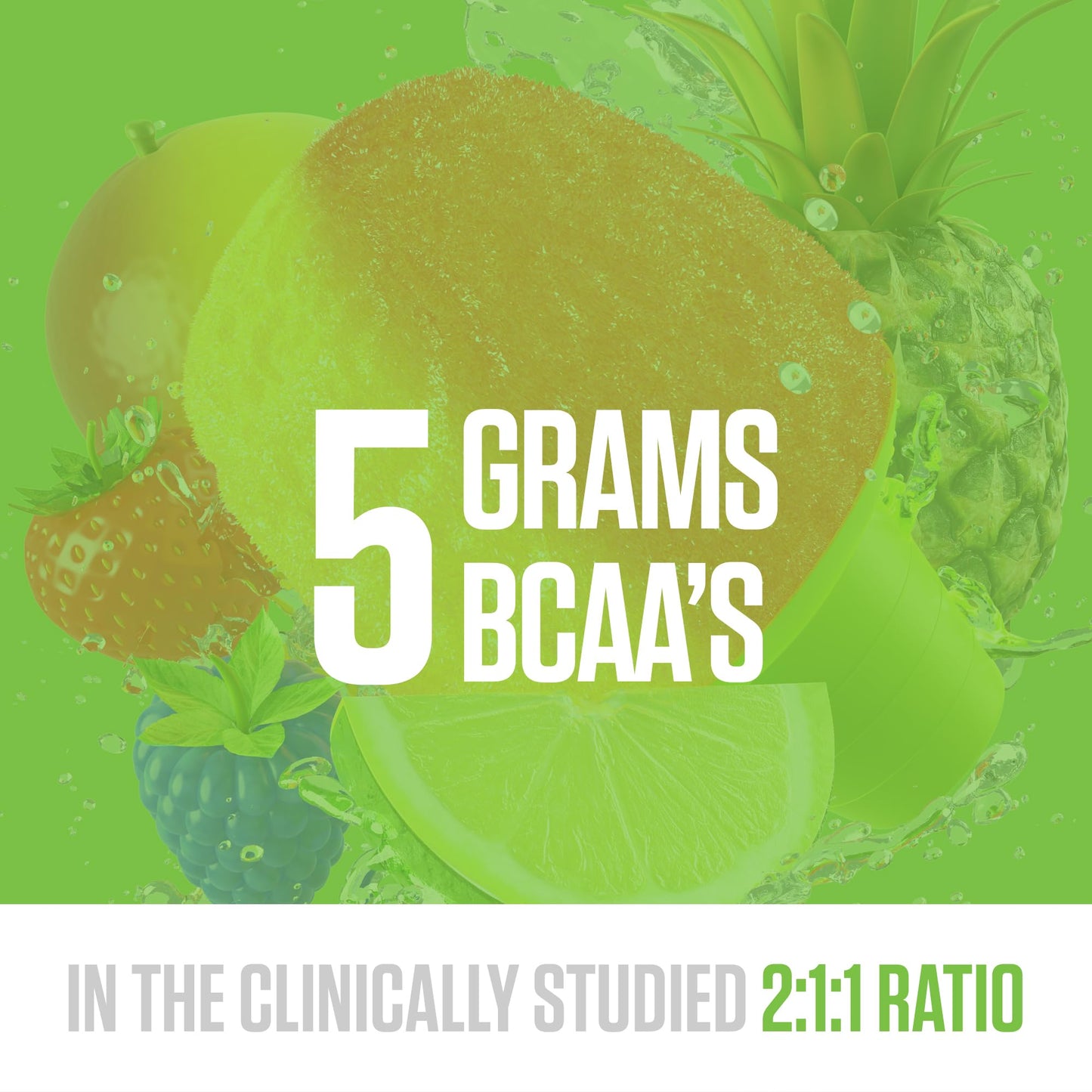 RYSE BCAA EAA Powder Tropical SnoCone – 5g BCAAs, 3g EAAs, Sugar-Free Hydration, 30 Servings