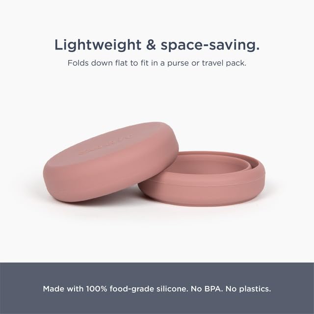 Saalt Compact Sanitizer — Microwaveable, Collapsible Cup & Disc Cleaner (Sage)