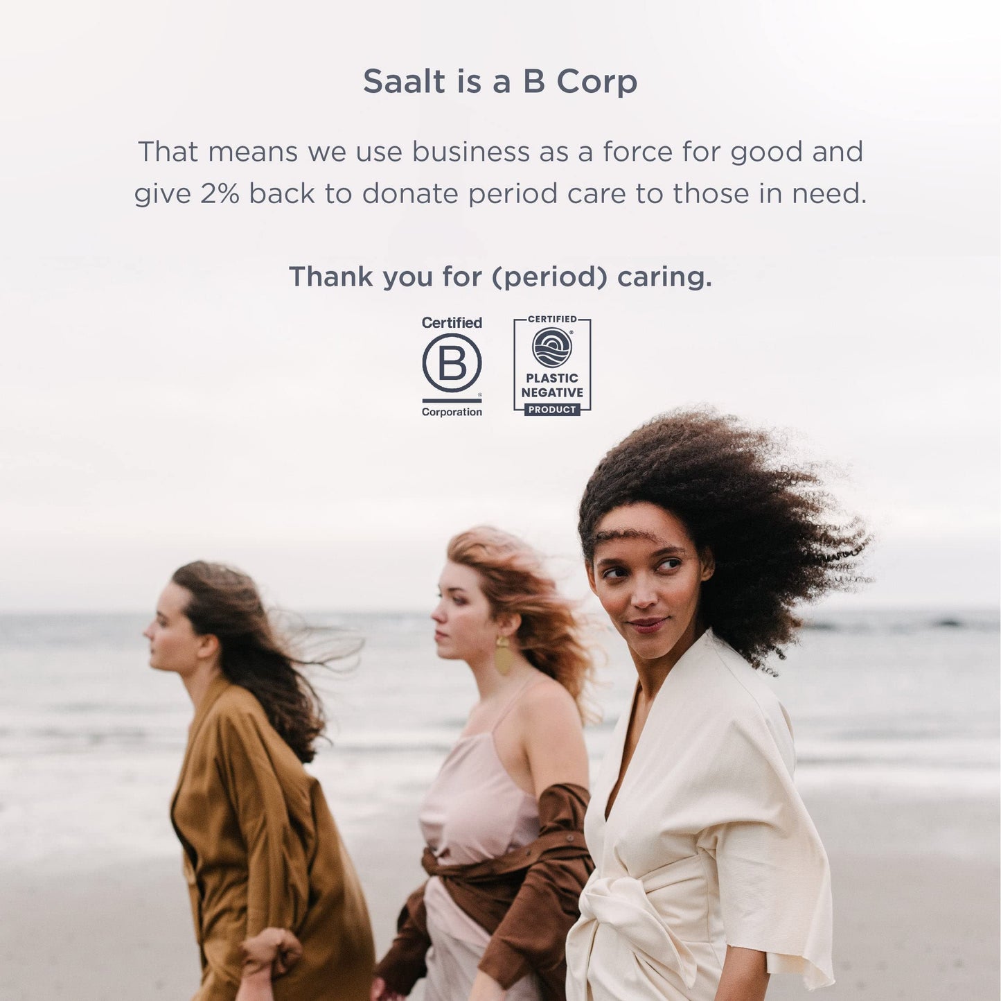 Saalt Menstrual Disc – Soft Flexible Reusable Silicone (Blue, Regular) | 12 Hour Wear, Made in USA