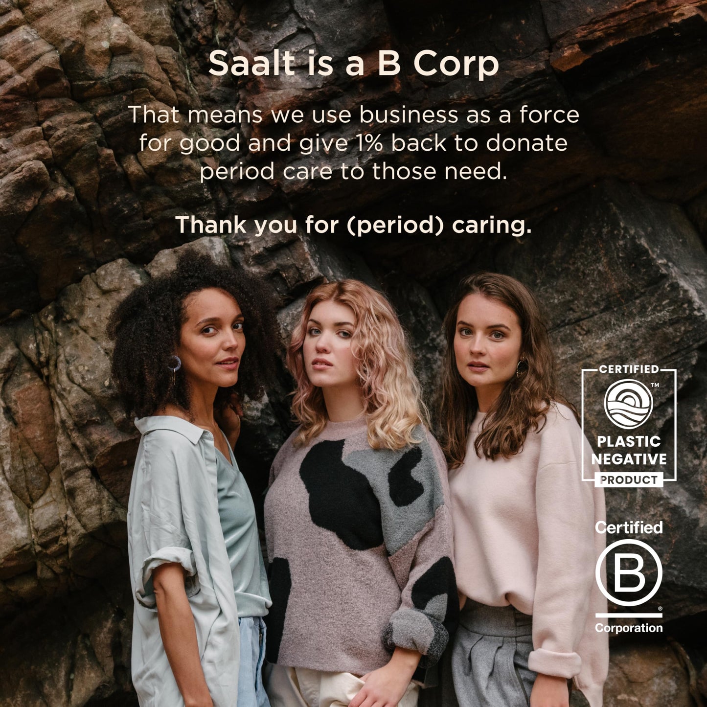 Saalt Menstrual Cup - Premium Soft Reusable Cup Made in USA | 12 Hour Wear