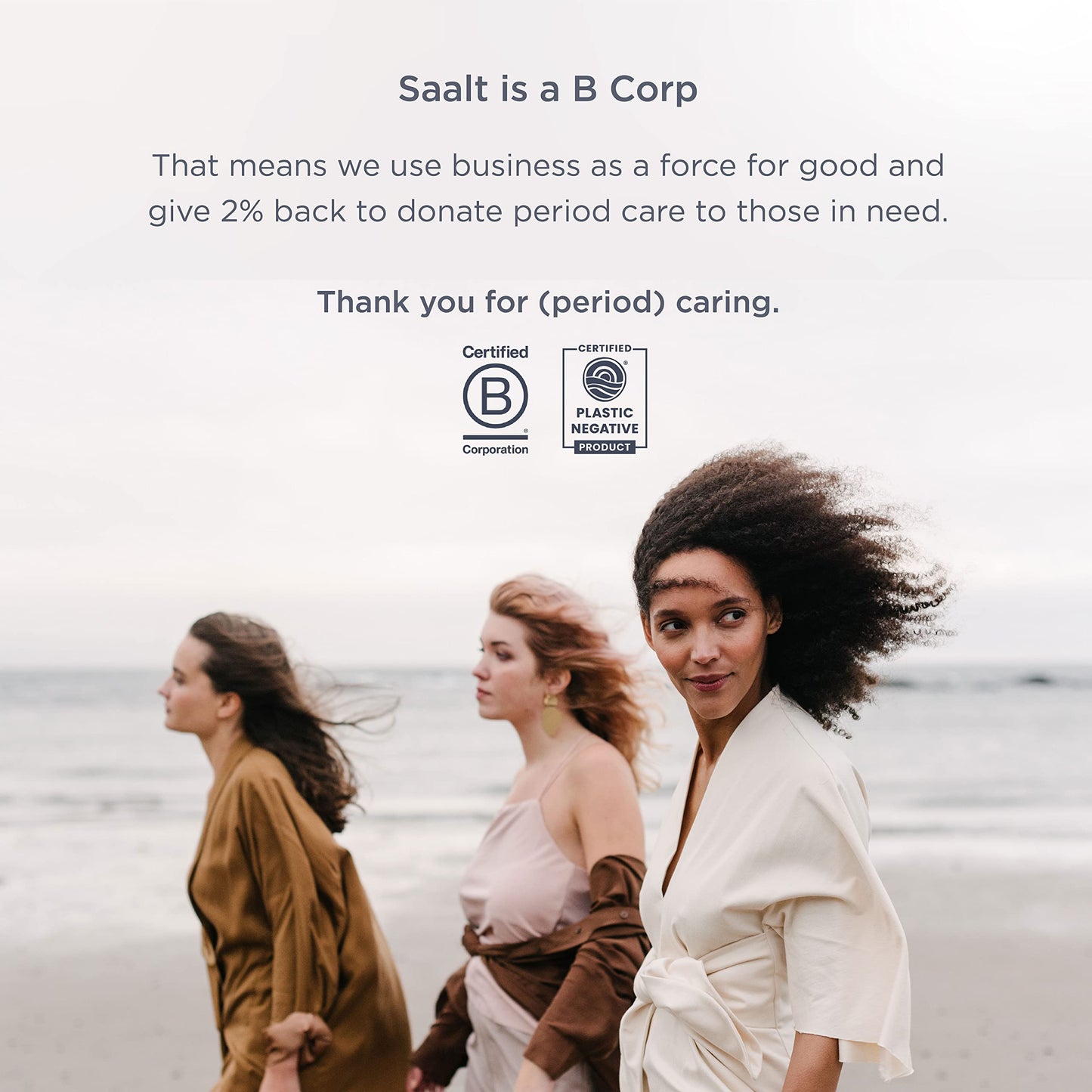 Saalt Soft Menstrual Cup – Desert Blush | Reusable, BPA & Latex Free, 12-Hour Leak-Free Protection