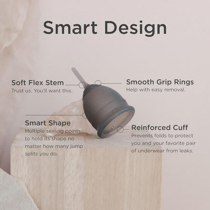 Saalt Soft Menstrual Cup – Reusable, Comfortable, Leak-Free Protection Up to 12 Hours
