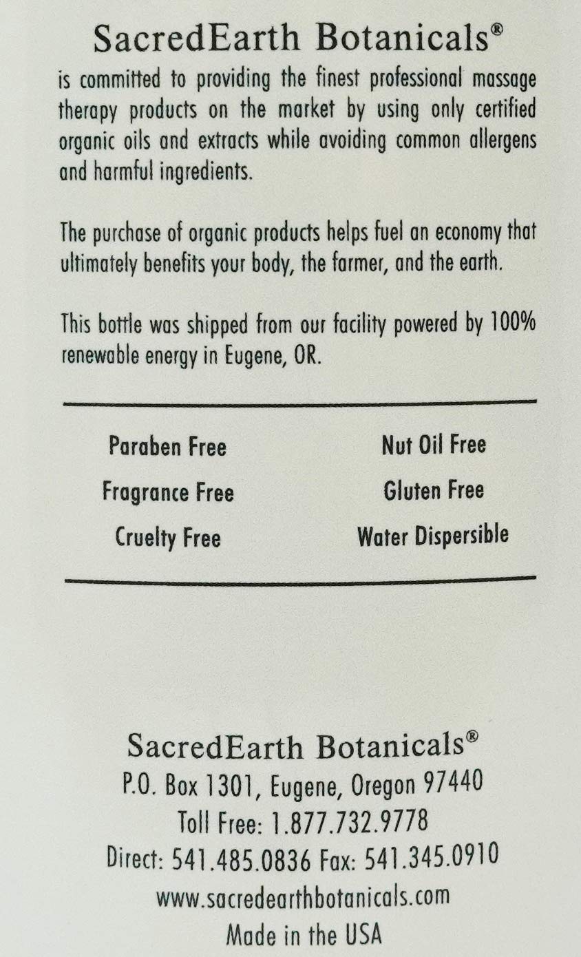 Sacred Earth Botanicals Lotion (1 Gallon) – Vegan, Unscented, Water Dispersible