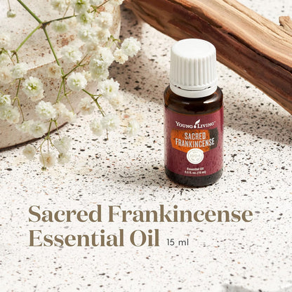 Sacred Frankincense Essential Oil 15 ml – Woodsy Aroma for Relaxation | Young Living