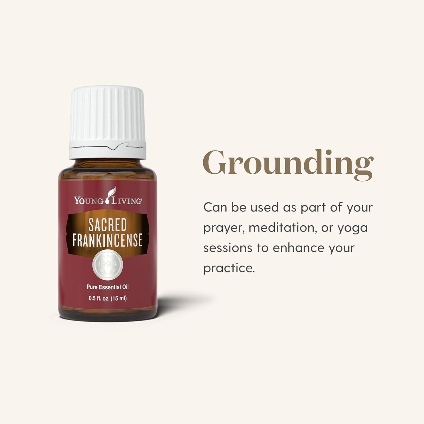 Sacred Frankincense Essential Oil 15 ml – Woodsy Aroma for Relaxation | Young Living