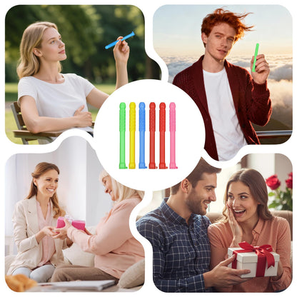 6-Pack Chewable Breather Sticks - Pure Lock Flavor - Portable Fresh Breath