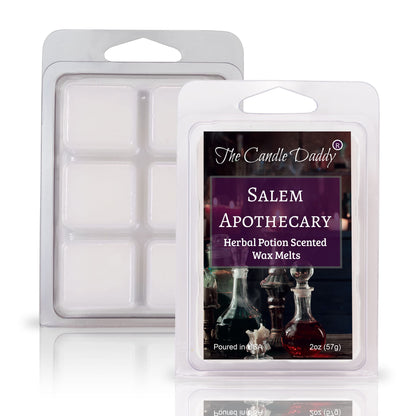 The Candle Daddy Salem Book of Smells Halloween 5 Pack - 5 Witchy Wax Melts (30 Cubes, 10 oz)