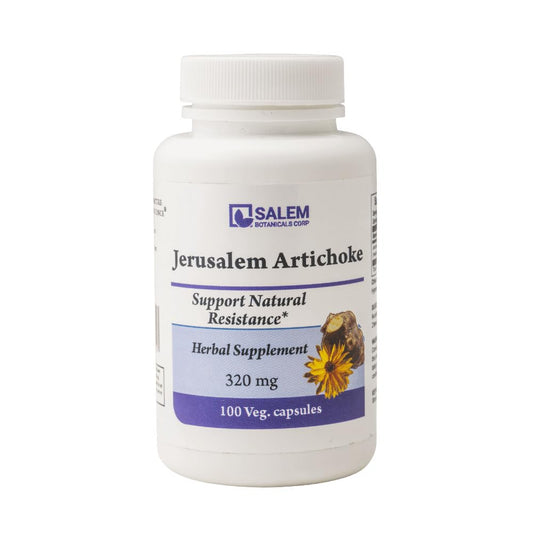 Salem Botanical Nutritional Supplement Capsules, Jerusalem Artichoke, 100 Count BritishVita | Premium UK Vitamins & Wellness Supplements