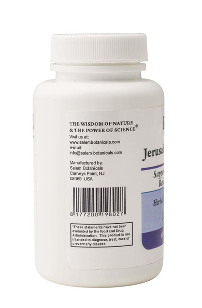 Salem Botanical Nutritional Supplement Capsules, Jerusalem Artichoke, 100 Count