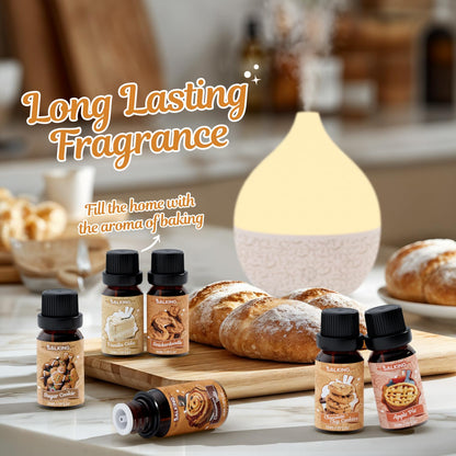 SALKING Bakery Fragrance Oils – Premium Essential Oils for Diffuser, Soap & Candle Making