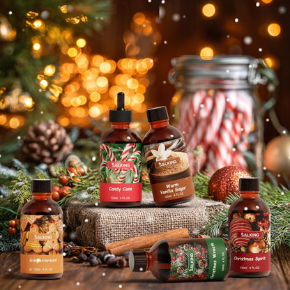 SALKING Christmas Spirit Fragrance Oil 120ml | Premium Essential Oils