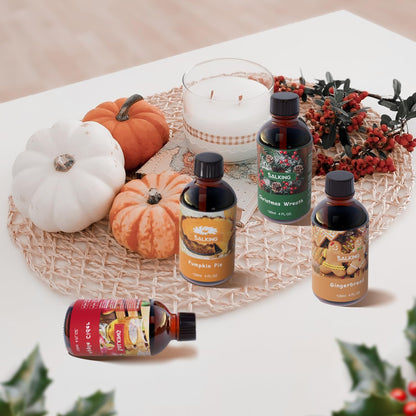 SALKING Pumpkin Pie Fragrance Oil 120ml | Premium Essential Oils for Candles