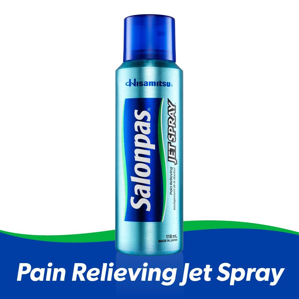 Salonpas Pain Relieving Jet Spray - 4 Oz (Pack of 3)