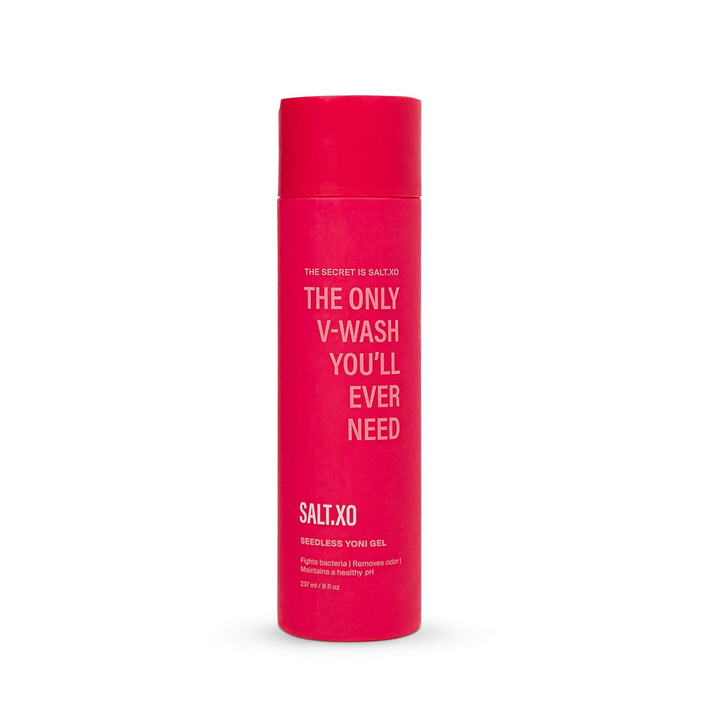 salt.xo Seedless Yoni Gel Wash – pH-Balanced with Cucumber & Aloe (8 oz)