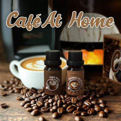 SALUBRITO Coffee Fragrance Oils Set – Premium Essential Oils for Diffuser, Candle & Soap