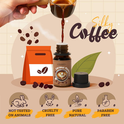 SALUBRITO Coffee Fragrance Oils Set – Premium Essential Oils for Diffuser, Candle & Soap