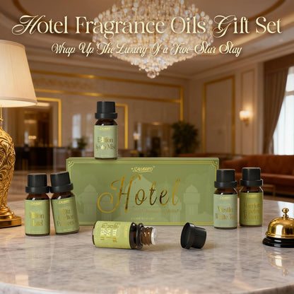 SALUBRITO Luxury Hotel Fragrance Oil Set – Premium Diffuser Essential Oils