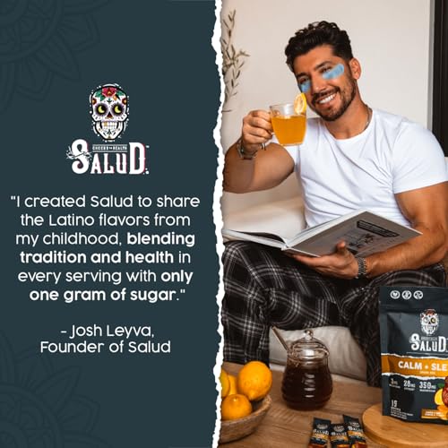 Salud 2-in-1 Sleep Aid + Calm Drink Mix – Prickly Pear, 15 Servings