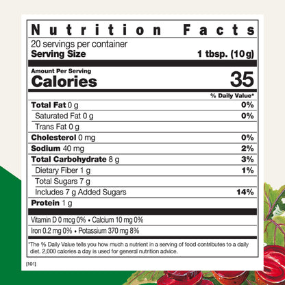 Salus Red Beet Crystals - Organic Beet Root Powder Superfood, 7 oz | Vitamin C, Folate, Magnesium & Potassium