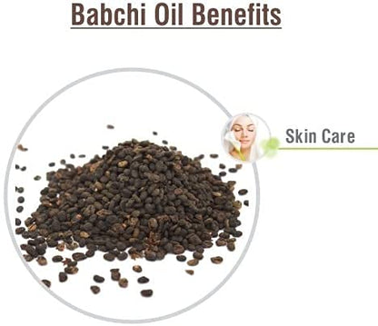Salvia Babchi Oil (Psoralea Corylifolia) – 100% Pure Cold-Pressed Carrier Oil | Therapeutic Grade | 100ml with Dropper