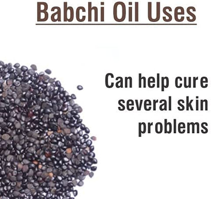 Salvia Babchi Oil (Psoralea Corylifolia) – 100% Pure Cold-Pressed Carrier Oil | Therapeutic Grade | 100ml with Dropper
