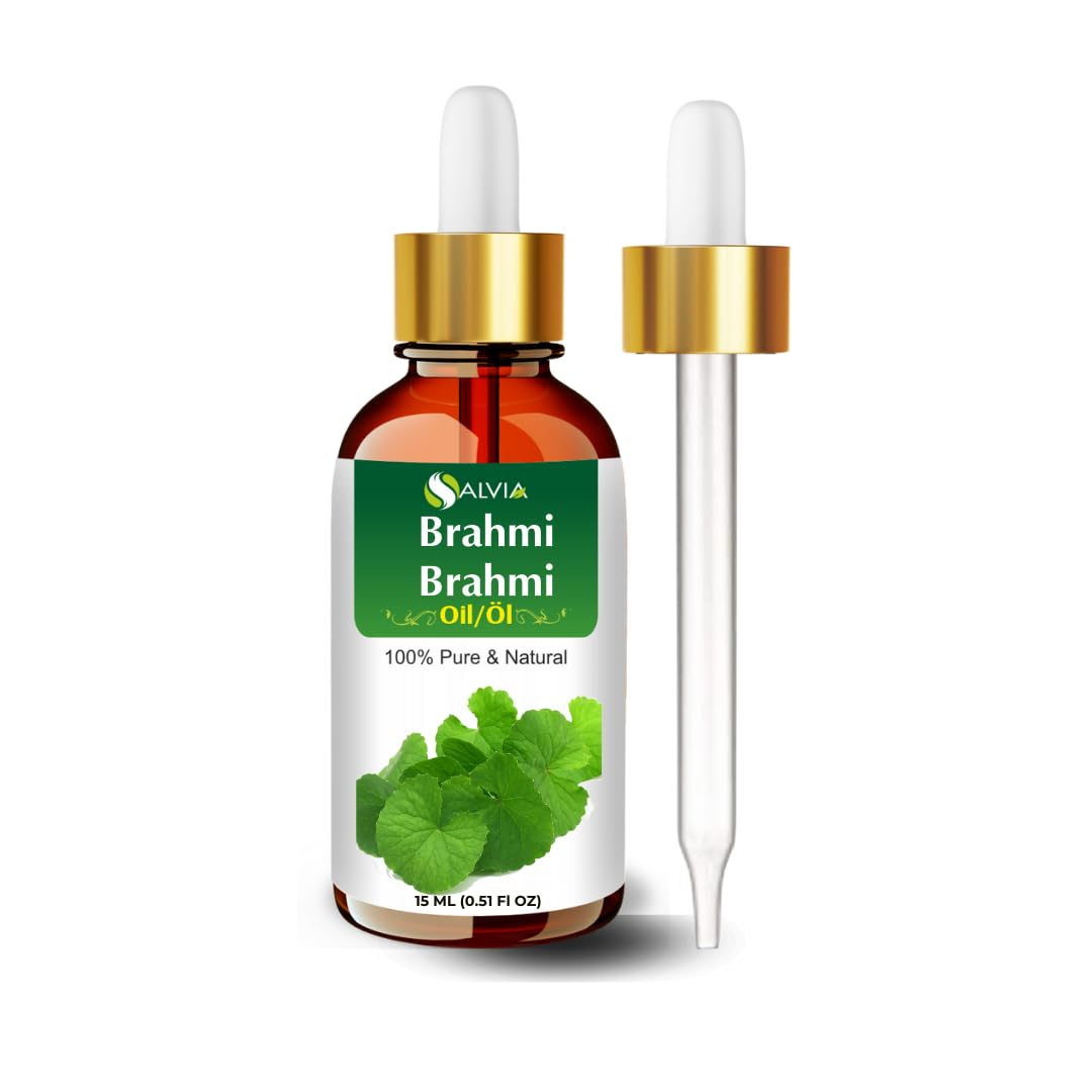 Salvia Brahmi Oil 15ml (Bacopa monnieri) - With Dropper