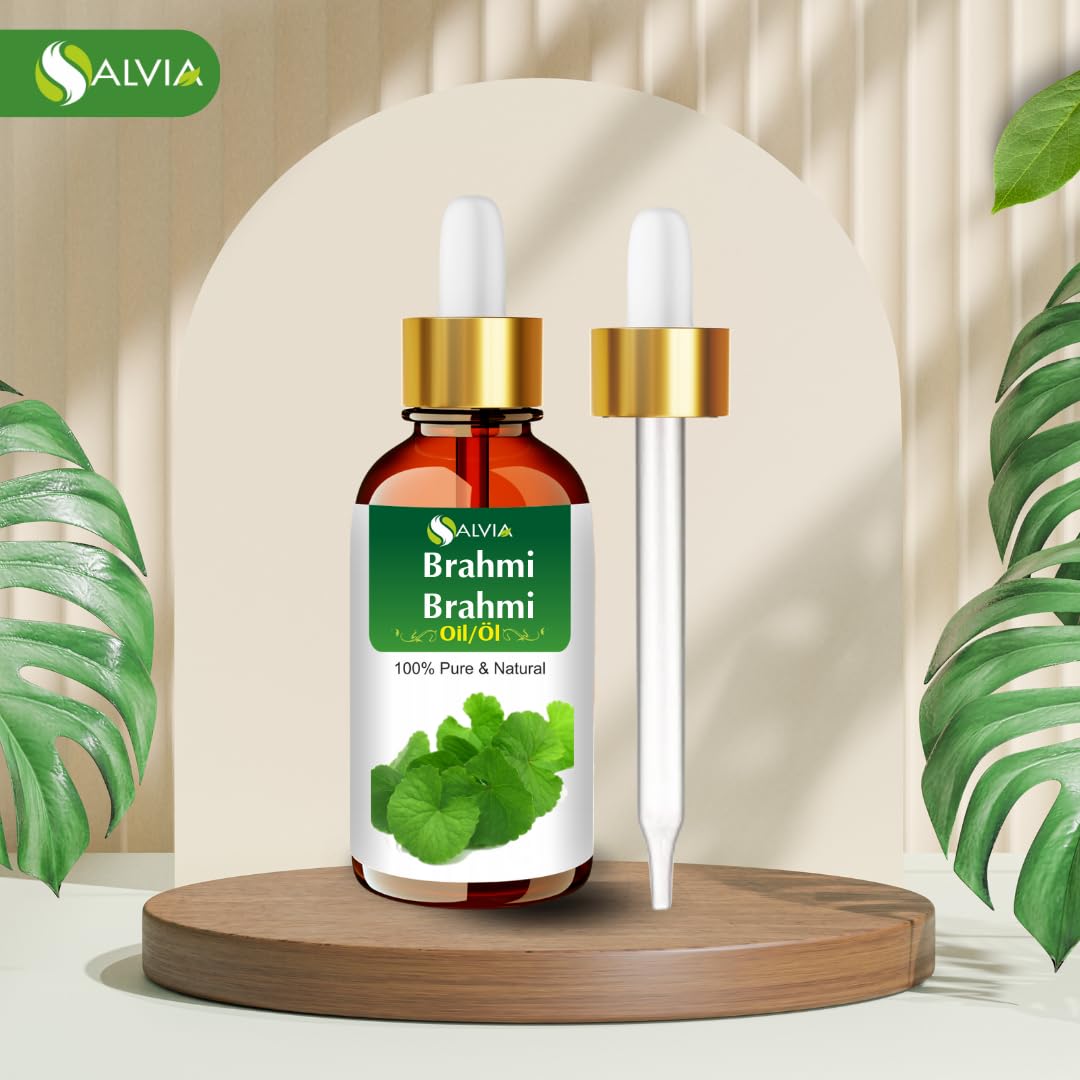Salvia Brahmi Oil 15ml (Bacopa monnieri) - With Dropper