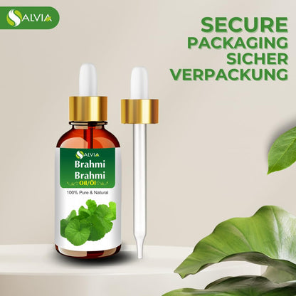 Salvia Brahmi Oil 15ml (Bacopa monnieri) - With Dropper