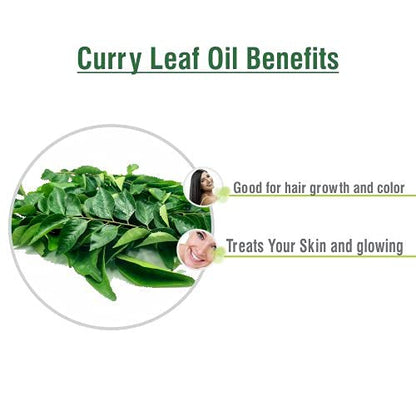 Salvia Curry Leaf Oil – 100% Pure & Natural Undiluted Essential Oil (15 ml) with Dropper | Premium Aromatherapy