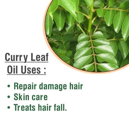 Salvia Curry Leaf Oil – 100% Pure & Natural Undiluted Essential Oil (15 ml) with Dropper | Premium Aromatherapy