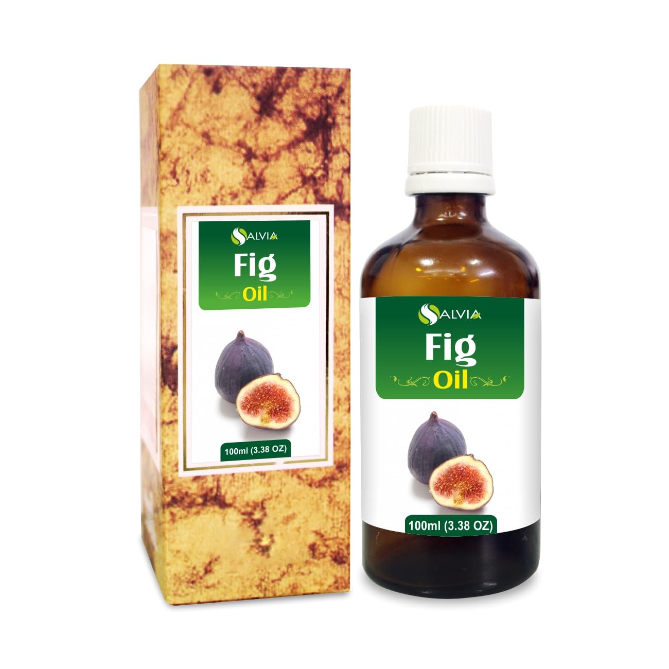 Salvia Fig Oil – Pure & Natural Fig Oil for Skin & Hair Care (100 ml) | Moisturize, Nourish, Rejuvenate