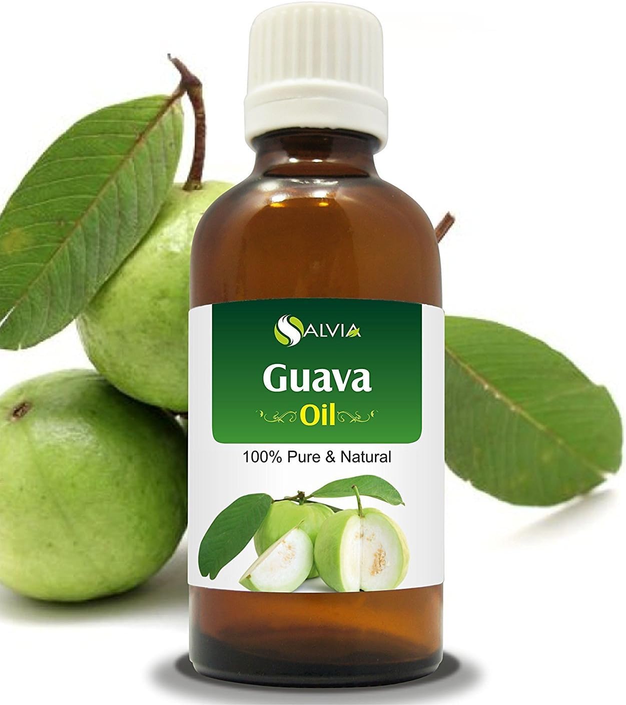Salvia Guava Oil (Psidium Guajava) – 100% Natural Carrier Oil, 15 ml