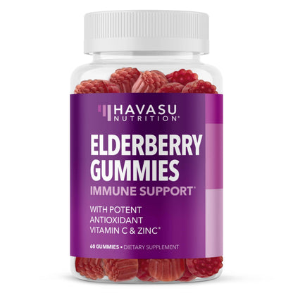 Sambucus Elderberry Gummies – Immune Support with Vitamin C & Zinc