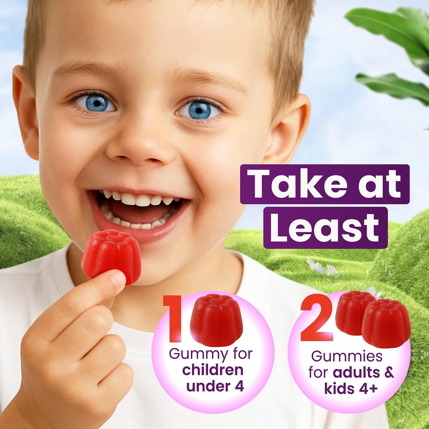 Sambucus Elderberry Gummies with Vitamin C & Zinc for Kids & Adults - 60 Gummies | Vegan, Non-GMO, Made in USA