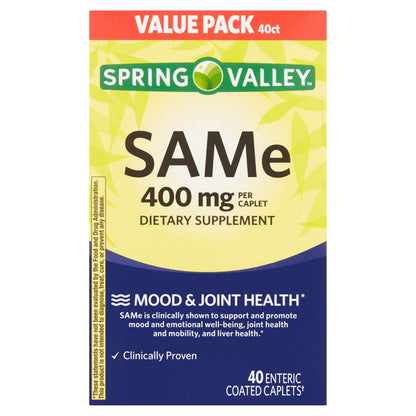 Same 400MG 40 Caplets - CoQ10 for Heart Health and Cellular Energy