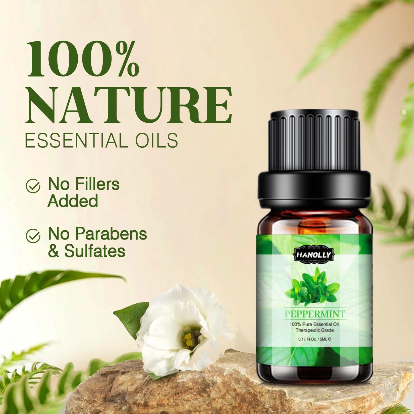 Essential Oils Set (48 x 5ml) - Aromatherapy Kit for Diffuser, Soap & Massage
