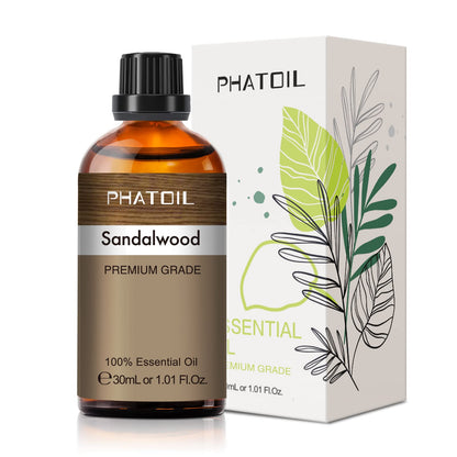 Sandalwood Essential Oil 30ml | PHATOIL Pure for Aromatherapy