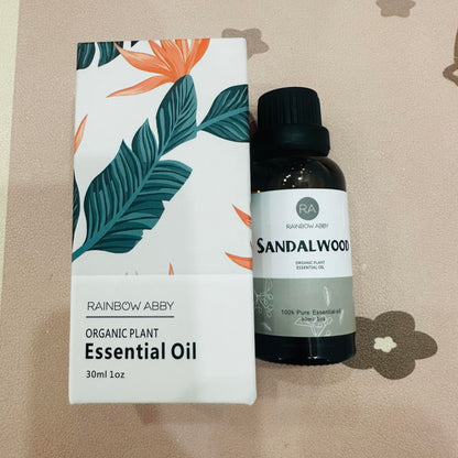 Sandalwood Essential Oil (30ML) – 100% Pure Organic Santalum Album for Diffuser, Massage, Skin Care, Yoga