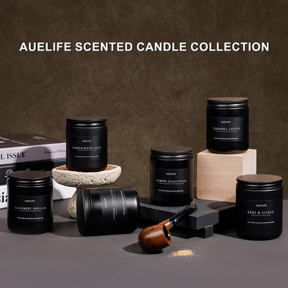 Sandalwood Rose Candle – Soy Scented Home Fragrance & Gift