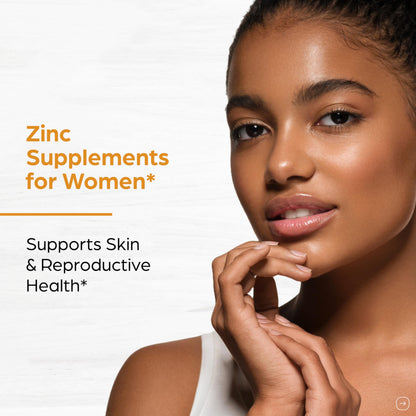 Zinc Supplements for Men and Women – Zinc 50mg with Black Currant | 120 Vegetarian Capsules | Immune Support & Skin Health