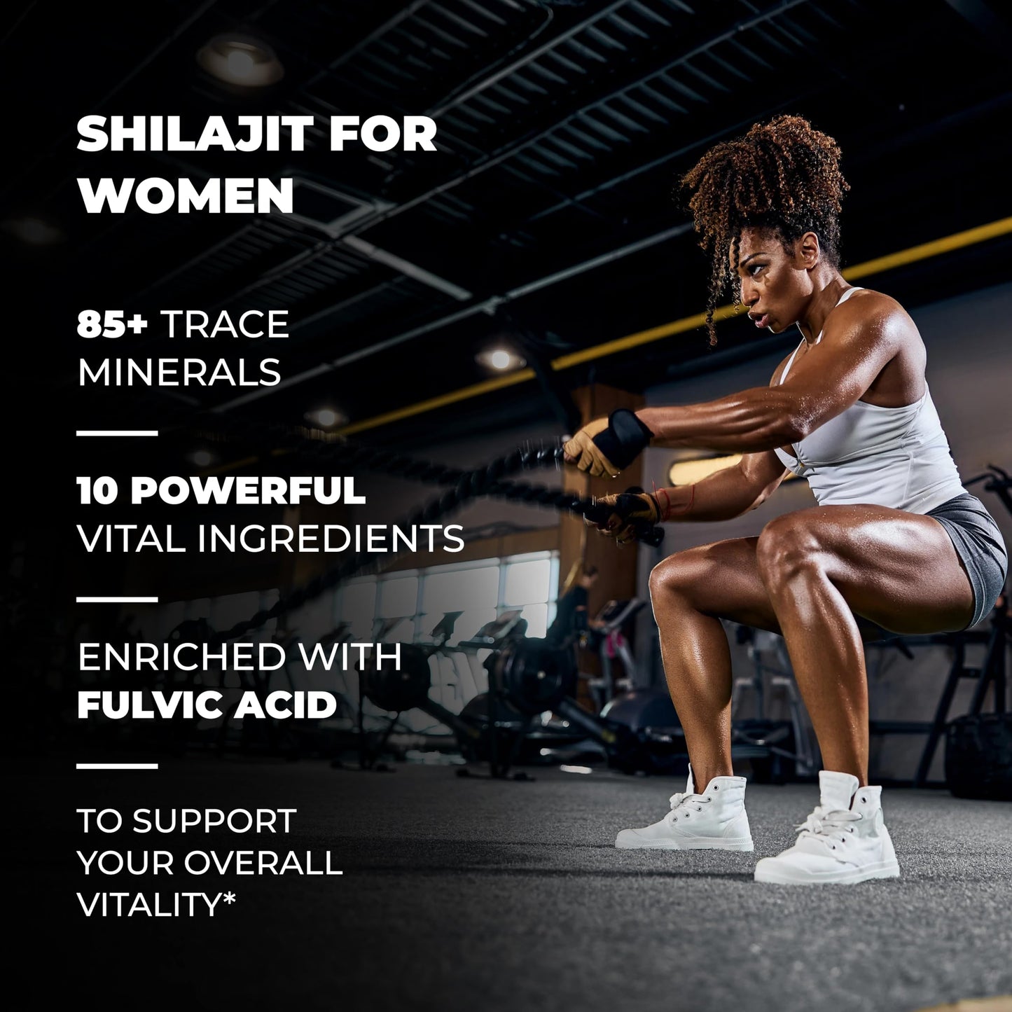 SANDHUHERBALS Shilajit Capsules for Men & Women | Himalayan Shilajit with Ashwagandha | High Potency Energy & Wellness | 2 Months Supply + Sea Moss Combo