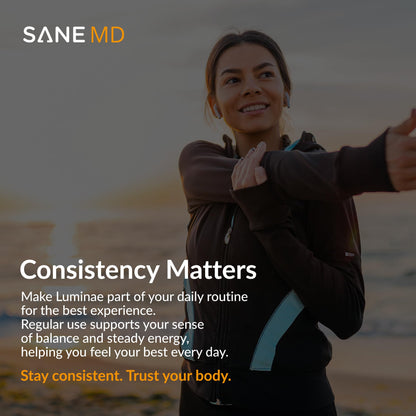 SANE MD Luminae 7-Keto DHEA Supplement - Lower Set-Point Weight (15 Count)