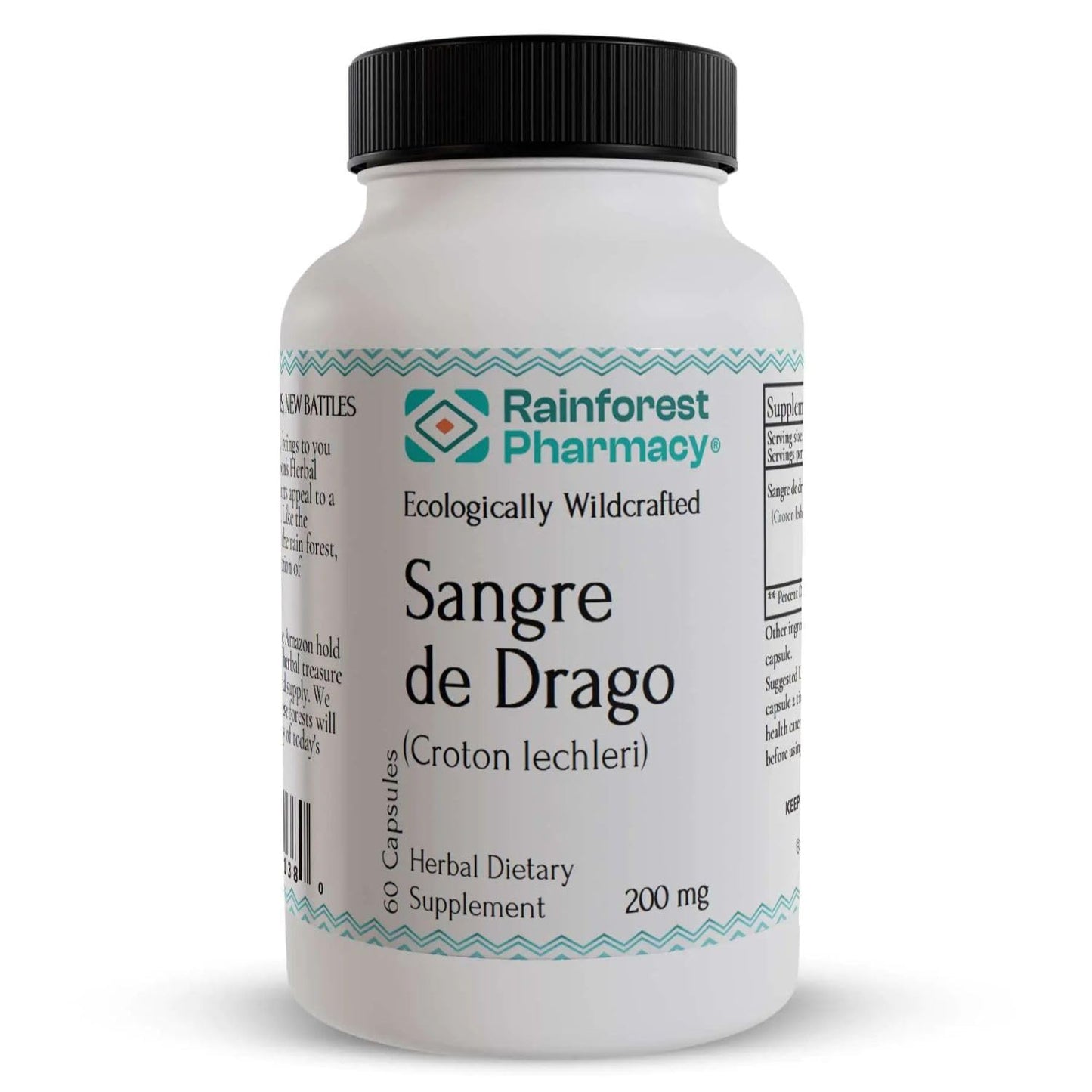 Sangre de Drago 60 Vegetarian Capsules 200 mg – Digestive & Skin Health