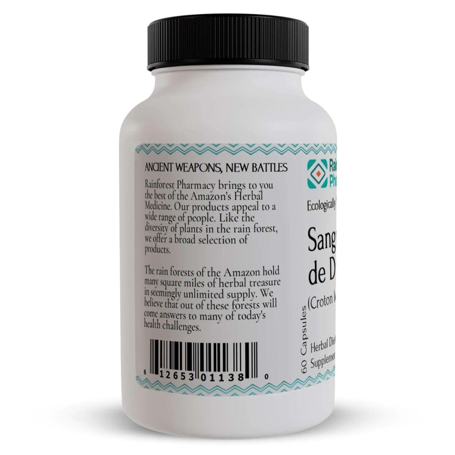 Sangre de Drago 60 Vegetarian Capsules 200 mg – Digestive & Skin Health