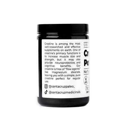 Santa Cruz Paleo Creatine Monohydrate Powder – Unflavored, 80 Servings, 400 g