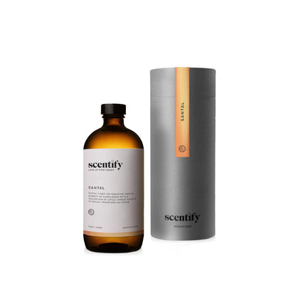 Scentify Santal Aroma Oil Refill for Diffusers – Iris, Amber, Sandalwood & Cedar | 470ml (16 oz)